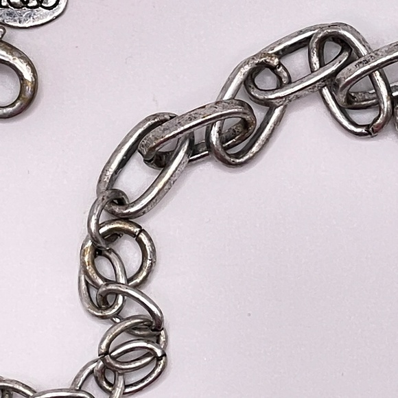 LOGO by Lori Goldstein Links  Double Rhinestone Sunflower Pendant Necklace - Picture 8 of 12